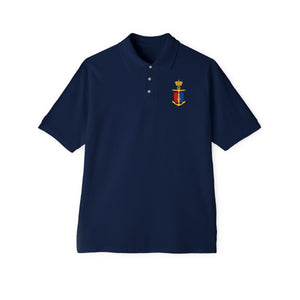 Men's Piqué Polo - Frogman Corps - Special Opns Command wo Txt