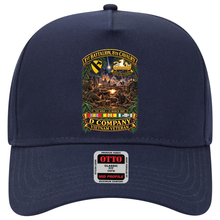 Load image into Gallery viewer, Baseball Cap - 1st Battalion 8th Cavalry, Delta Company - w SSI - DUI - Tay Ninh 21 March 1969 - 3D - Enhanced
