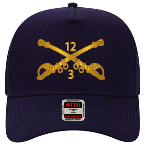 Baseball Cap - 3rd Squadron - 12th Cavalry Branch wo Txt