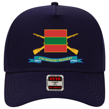 Load image into Gallery viewer, Baseball Cap - 4th Infantry Regiment - DUI w Br - Ribbon X 300
