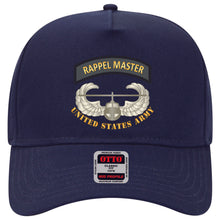 Load image into Gallery viewer, Baseball Cap - Rappel Master Tab w Air Assault Badge - US Army
