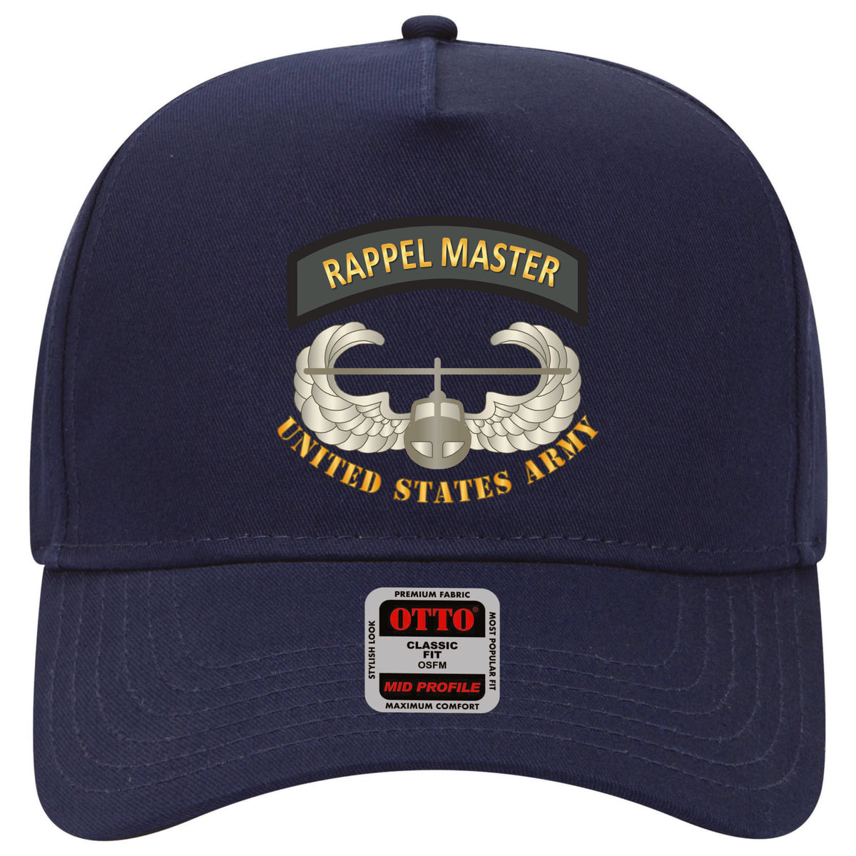 Baseball Cap - Rappel Master Tab w Air Assault Badge - US Army – MIP ...