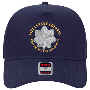 Baseball Cap - USAF - Lieutenant Colonel - LTC X 300