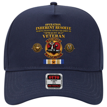 Load image into Gallery viewer, Baseball Cap - Operation Inherent Resolved - SPMAGTF 19.2
