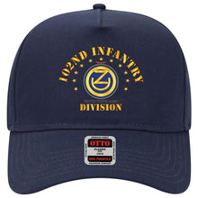 Load image into Gallery viewer, Baseball Cap - 102nd Infantry Division - Ozark wo Drop
