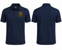 Load image into Gallery viewer, Men's Origin Performance Piqué Polo - Army - US Army Veteran - 3D - Enhanced
