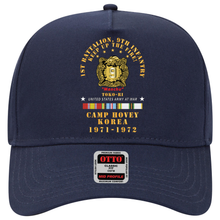 Load image into Gallery viewer, Baseball Cap - Army - 1st Battalion, 9th Infantry - Manchus - Keep Up the Fire - Camp Hovey Korea - Toko-ri w AFEM - COLD SVC X 300
