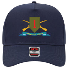 Load image into Gallery viewer, Baseball Cap - 1st Infantry Division - SSI w Br - Ribbon
