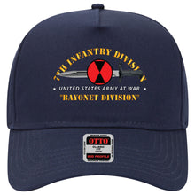 Load image into Gallery viewer, Baseball Cap - 7th Infantry Division - Bayonet Division
