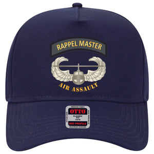 Baseball Cap - Rappel Master Tab w Air Assault Badge