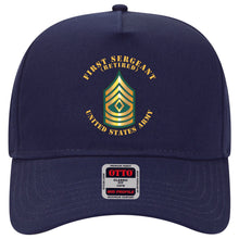 Load image into Gallery viewer, Baseball Cap - First Sergeant - 1SG - Retired
