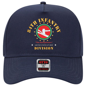 Baseball Cap - 84th Infantry Division - The Railsplitters wo DS X 300