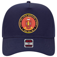 Load image into Gallery viewer, Baseball Cap - Fort Sill Field Artillery School, COA Fort Sill, OK X 300
