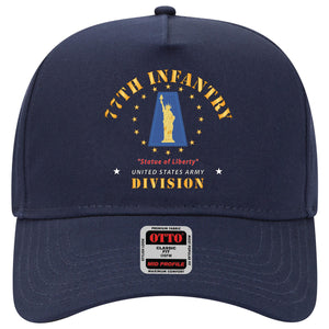 Baseball Cap - 77th Infantry Division - Statue of Liberty X 300