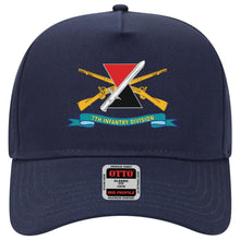 Load image into Gallery viewer, Baseball Cap - 7th Infantry Division - DUI w Br - Ribbon X 300
