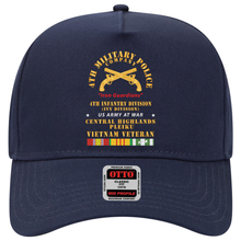 Load image into Gallery viewer, Baseball Cap - Army - 4th Military Police Co, - Iron Guardians - 4th Infantry Div - Vietnam Veteran w VN Service X 300
