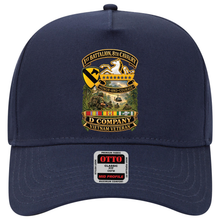 Load image into Gallery viewer, Baseball Cap - 1st Battalion 8th Cavalry, Delta Company - w SSI - DUI - Helo - Patrol - 3D - Enhanced
