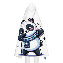 Load image into Gallery viewer, Hooded Towel for Kids - Cute Panda Dancing
