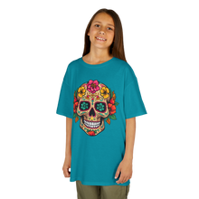 Load image into Gallery viewer, Kids Tee - Coco Floral Skull

