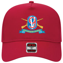 Load image into Gallery viewer, Baseball Cap - 95th Infantry Division w Br - SSI - Ribbon X 300
