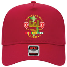 Load image into Gallery viewer, Baseball Cap - Vietnam Combat Engineer - Engineer Command Vietnam w SVC
