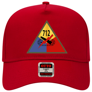 Baseball Cap - 712th Tank Battalion SSI