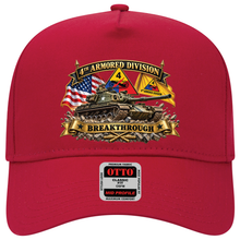 Load image into Gallery viewer, Baseball Cap - 4th Armored Division - M60A1 Tank - Breakthrough Division
