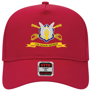 Baseball Cap - 17th Cavalry Regiment w Br - Ribbon