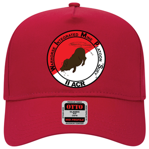 Baseball Cap - SSI - Warhorse - Integrated - Mine - Platoon - Suey,11th  Armored Cavalry Regiment X 300