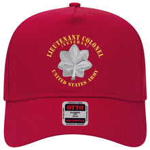 Load image into Gallery viewer, Baseball Cap - Lieutenant Colonel - LTC - Veteran - V1
