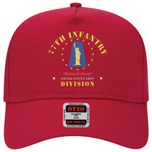 Load image into Gallery viewer, Baseball Cap - 77th Infantry Division - Statue of Liberty X 300
