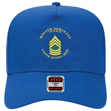 Load image into Gallery viewer, Baseball Cap - Army - Master Sergeant - MSG - Veteran - Flat X 300
