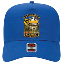 Load image into Gallery viewer, Baseball Cap - 1st Battalion 8th Cavalry, Delta Company - w SSI - DUI - Helo - Patrol - 3D - Enhanced

