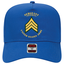 Load image into Gallery viewer, Baseball Cap -Army - Sergeant - SGT - Veteran - Flat X 300
