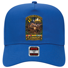 Load image into Gallery viewer, Baseball Cap - 1st Battalion 8th Cavalry, Delta Company - w SSI - DUI - Tay Ninh 21 March 1969 - 3D - Enhanced
