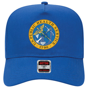 Baseball Cap - USPHS - United States Public Health Service Seal - Color