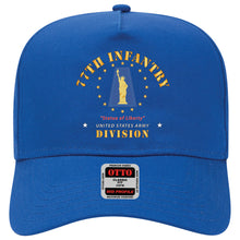 Load image into Gallery viewer, Baseball Cap - 77th Infantry Division - Statue of Liberty X 300
