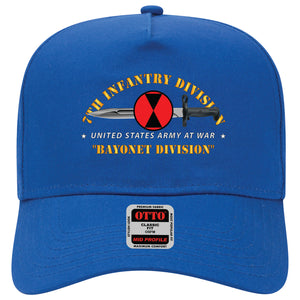 Baseball Cap - 7th Infantry Division - Bayonet Division