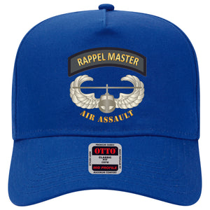 Baseball Cap - Rappel Master Tab w Air Assault Badge