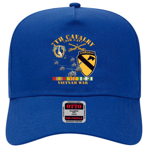 Baseball Cap - 7th Cavalry (Air Cav) - 1st  Cav Division w SVC