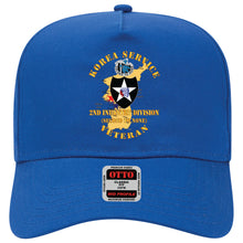 Load image into Gallery viewer, Baseball Cap - Korea Service Vet - 2nd Infantry Div - Second to None
