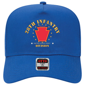 Baseball Cap - 28th Infantry Division - Keystone - SSI X 300