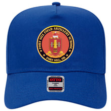 Load image into Gallery viewer, Baseball Cap - Fort Sill Field Artillery School, COA Fort Sill, OK X 300
