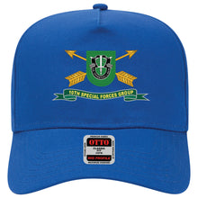 Load image into Gallery viewer, Baseball Cap - 10th Special Forces Group - Flash w Br - Ribbon X 300
