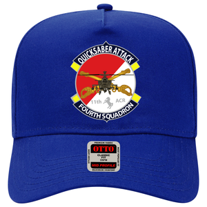 Baseball Cap - Quicksaber - 4th Squadron - SSI