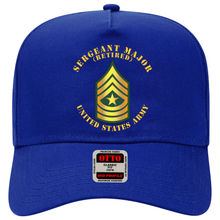 Load image into Gallery viewer, Baseball Cap - Army - Sergeant Major - SGM - Retired
