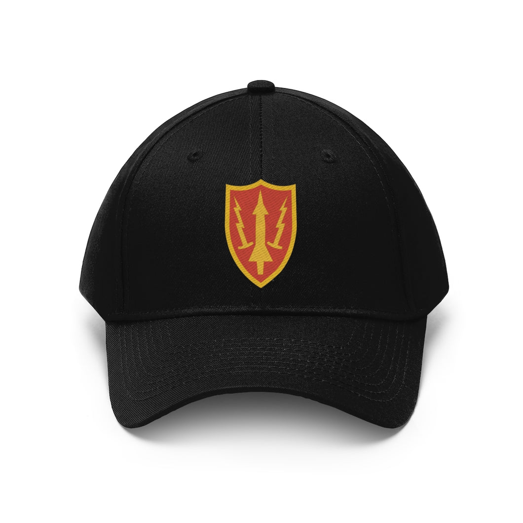 Baseball Cap - SSI - United States Army Air Defense Artillery Command - ARADCOM - WWII wo Txt X 300