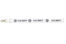 Load image into Gallery viewer, US Navy Lanyard - NAVY PRIDE - White Background
