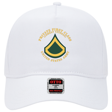 Load image into Gallery viewer, Baseball Cap - Army - Private First Class - PFC - Combat Veteran - Flat X 300
