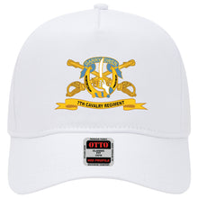 Load image into Gallery viewer, Baseball Cap - 7th Cavalry Regiment w Br - Ribbon
